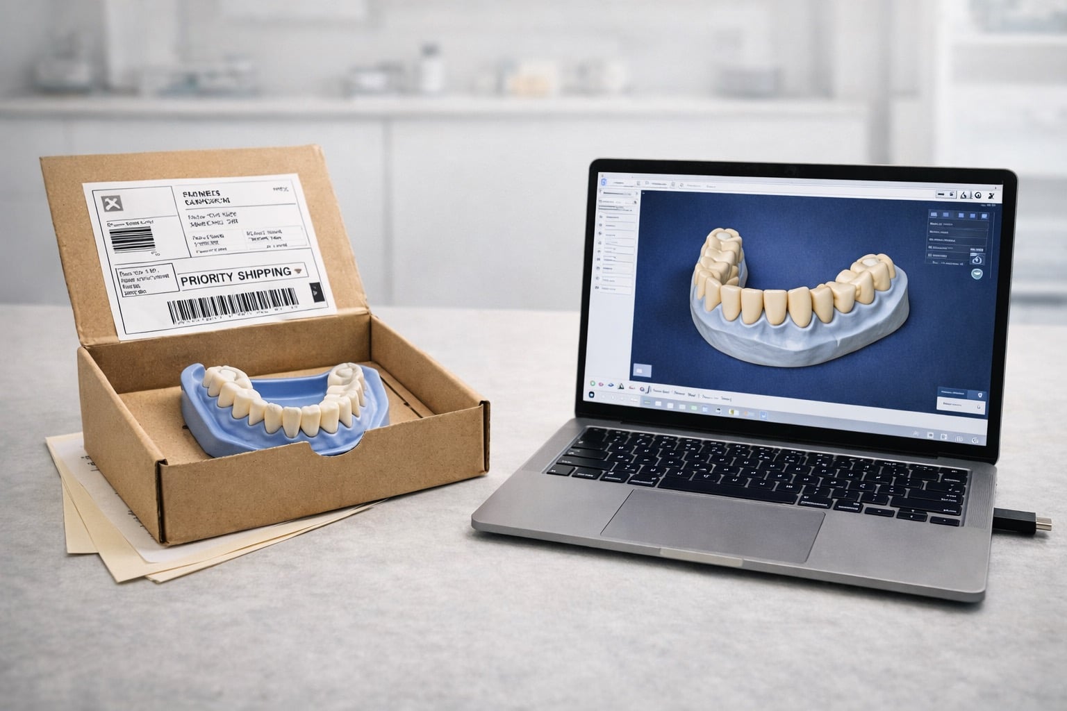 Daten liefern (analog oder digital)